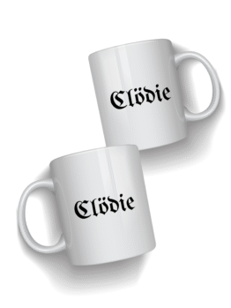 WHITE MUG with LOGO