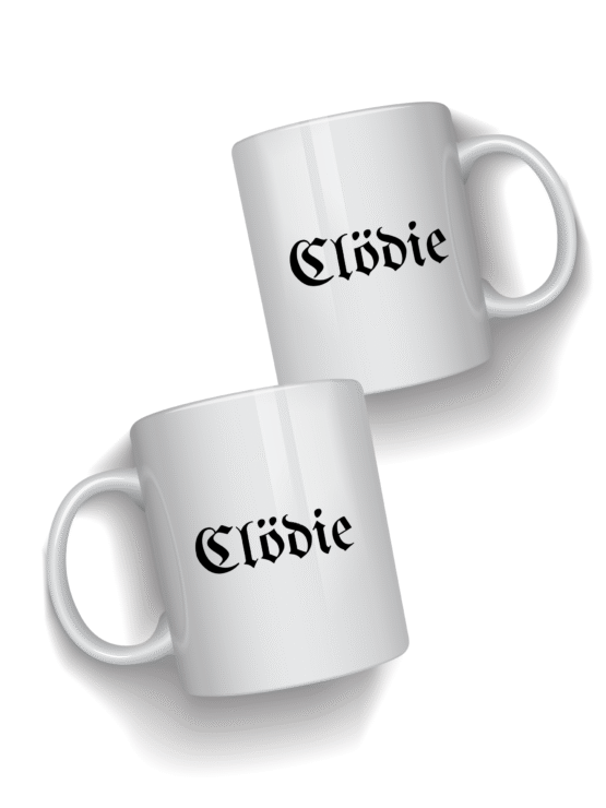 WHITE MUG with LOGO