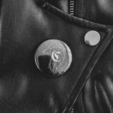 BLACK BADGES WITH WOLF