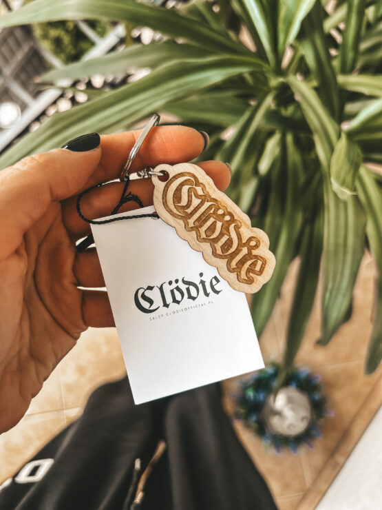 BRELOK DREWNIANY logo Clödie - obrazek 3