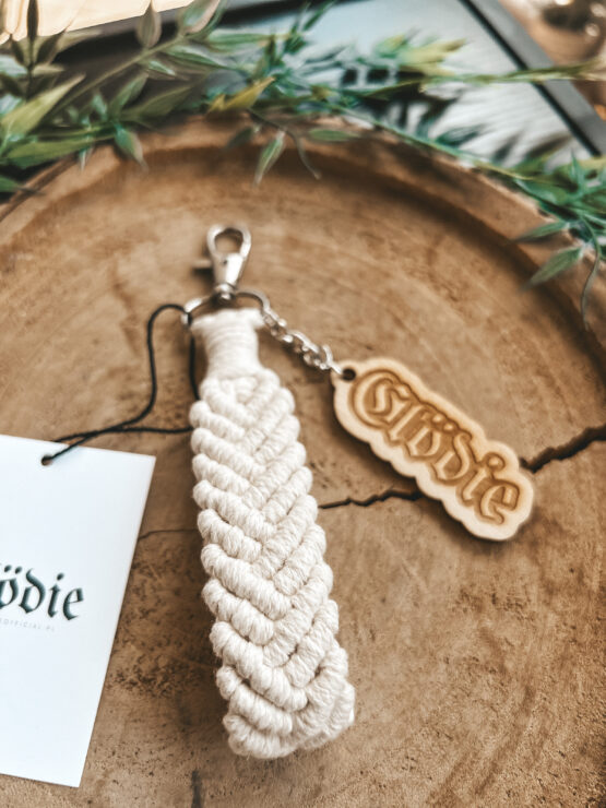 SMYCZ HANDMADE + brelok drewniany z logo Clödie - obrazek 2