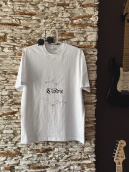 T-Shirt Clödie – White Splash – Biała- UNISEX