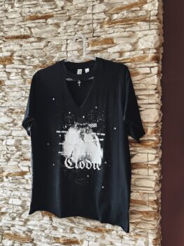 T-Shirt Clödie CUSTOM – REBEL V – Czarna