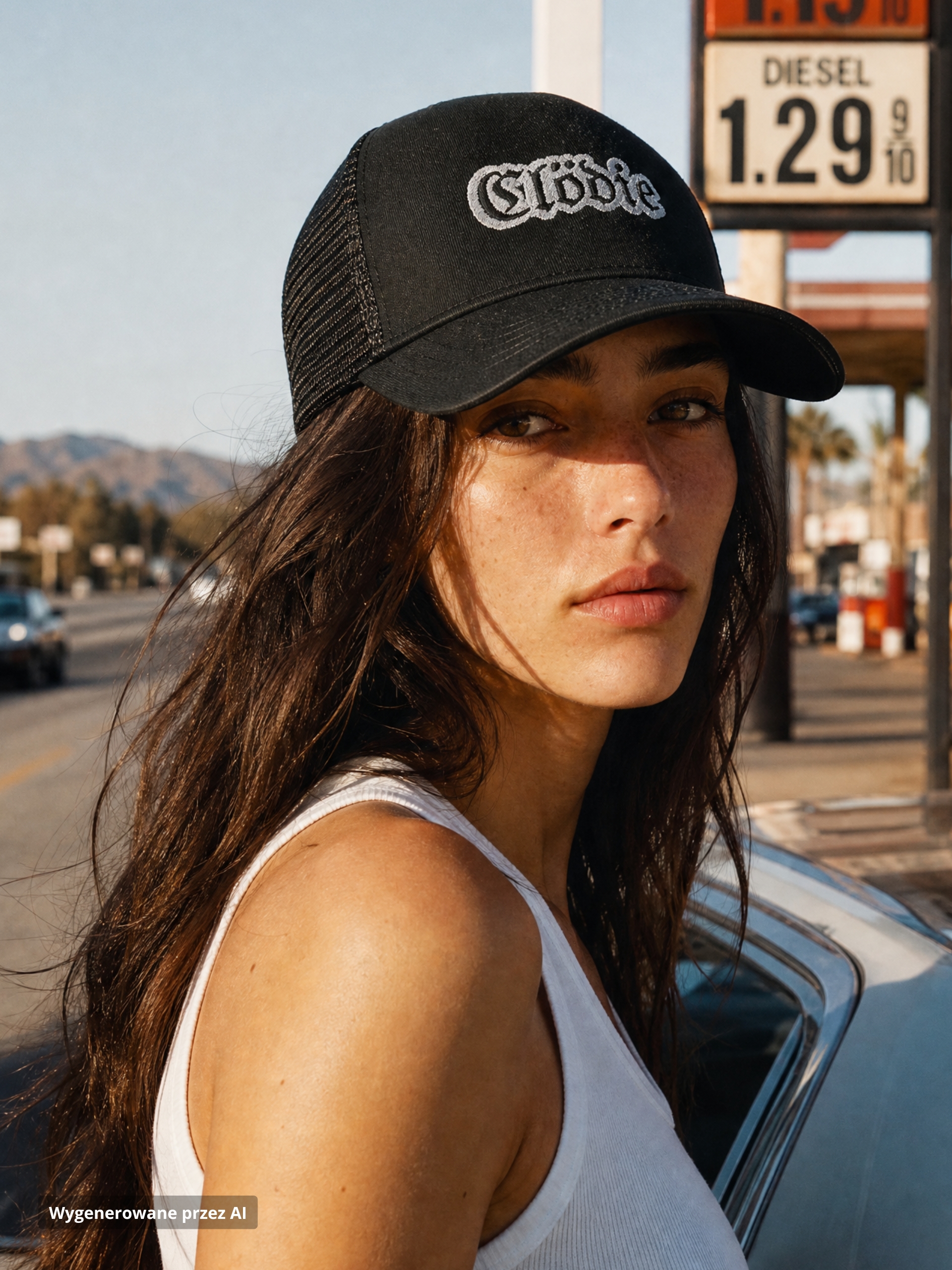 CZAPKA Z DASZKIEM z logo Clödie | HAFT | unisex - obrazek 4